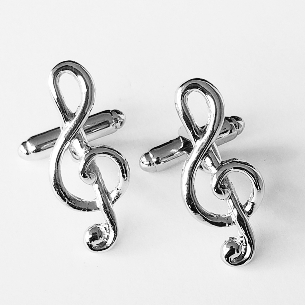 G Clef Cufflinks